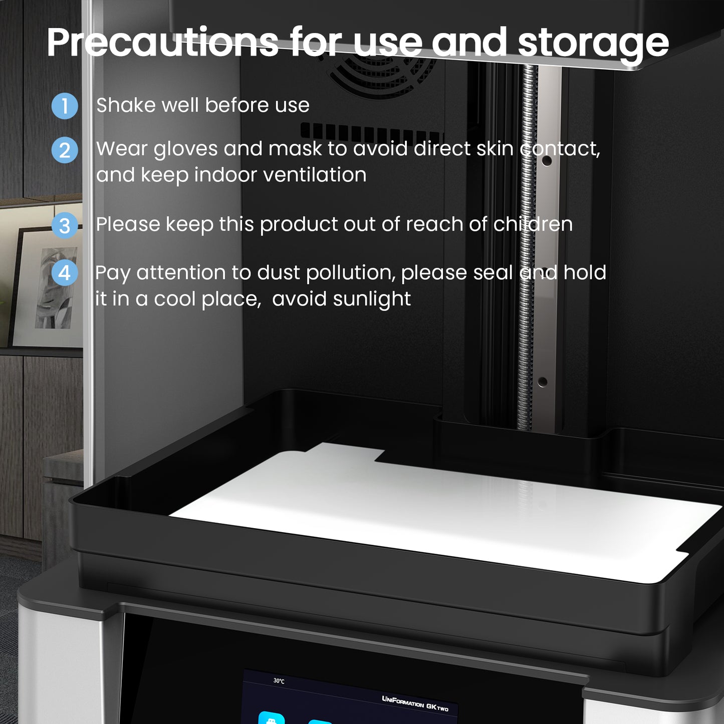 Uniformation PLA Plant-Based Resin（X10 White）