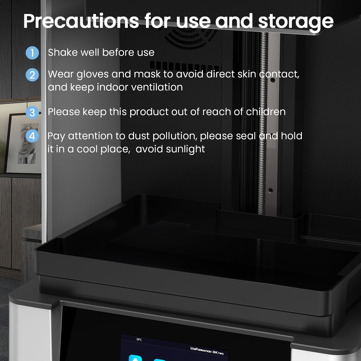 Uniformation PLA Plant-Based Resin（X12 Black）